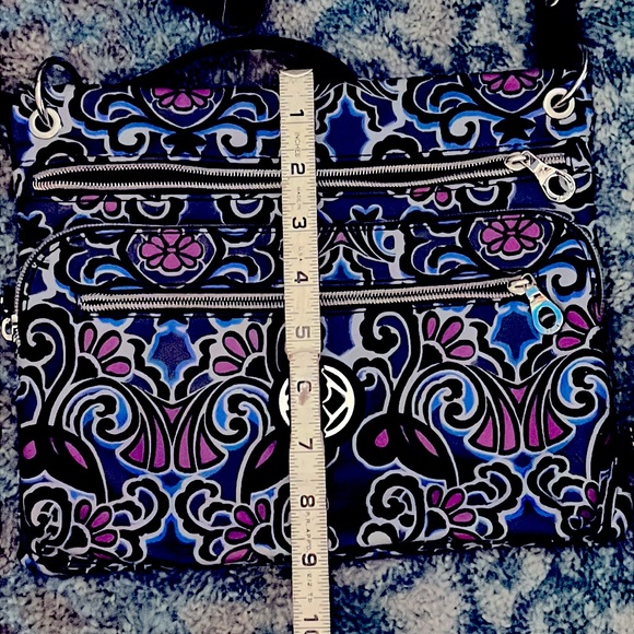 EUC Relic Psychedelic Print Vegan Leather Multi-Pocket Purse - Picture 14 of 15